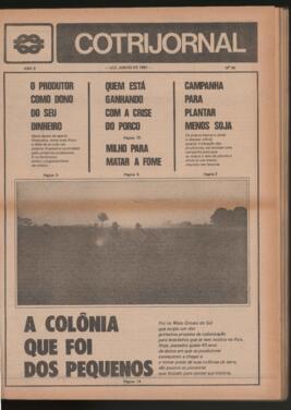 Cotrijornal 1981 junho, ano 8, nº85