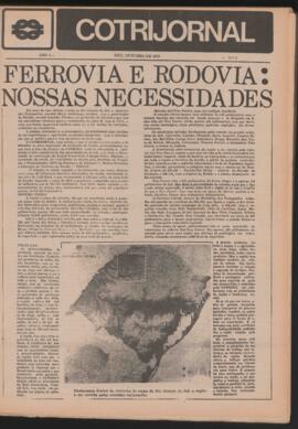 Cotrijornal 1973 outubro, ano 1, nº3