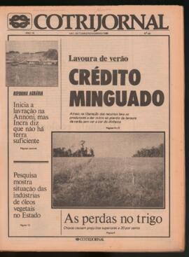 Cotrijornal 1986 outubro-novembro, ano 14, nº140