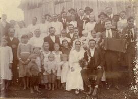 Casamento de Estanislau Kaczmarek e Wadislava Angieski. Luiz Germano Gieseler (Autor)