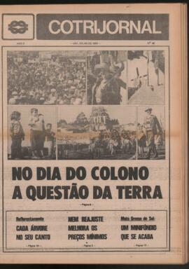 Cotrijornal 1981 julho, ano 9, nº86